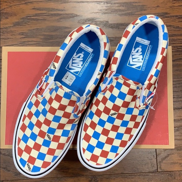 VANS SLIP-ON PRO Checkerboard Men’s - Picture 12 of 16